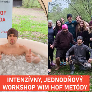 WHM jednodňovka Wim Hof Method workshop, kurz, otužovanie