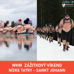 Wim Hof Method zážitkový víkend metóda Wima Hofa víkendový pobyt, WHM víkendovka, kurz, otužovací pobyt, workshop, wim hof trojdňovka