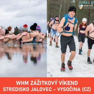 Wim hof method víkendovka vysočina Jalovec