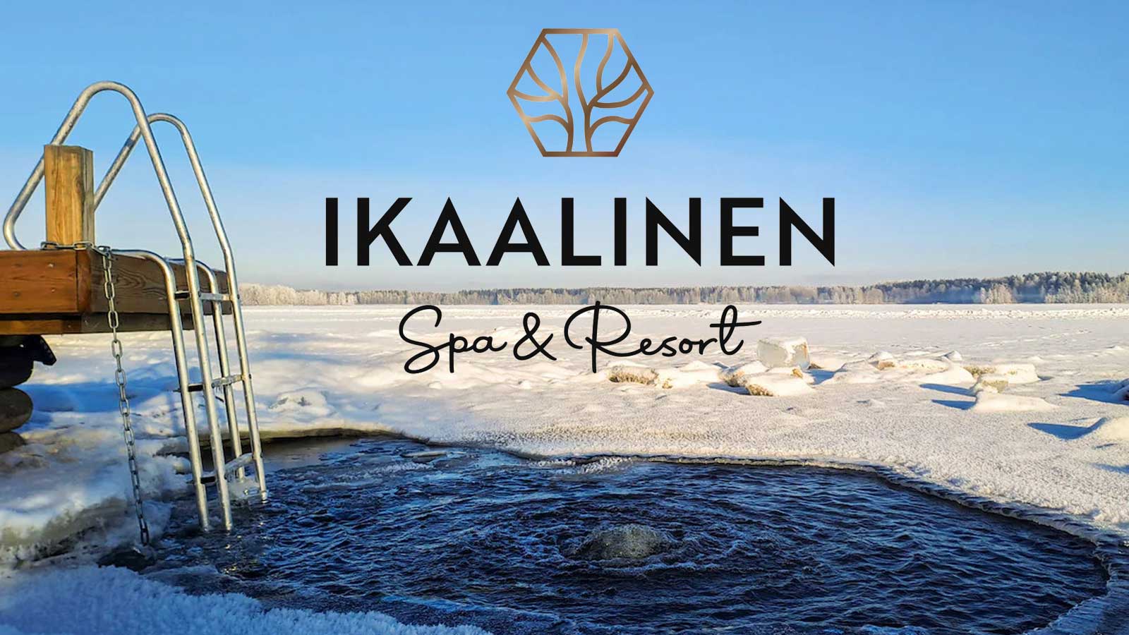 Ikaalinen Spa & Resort vo fínskej zime