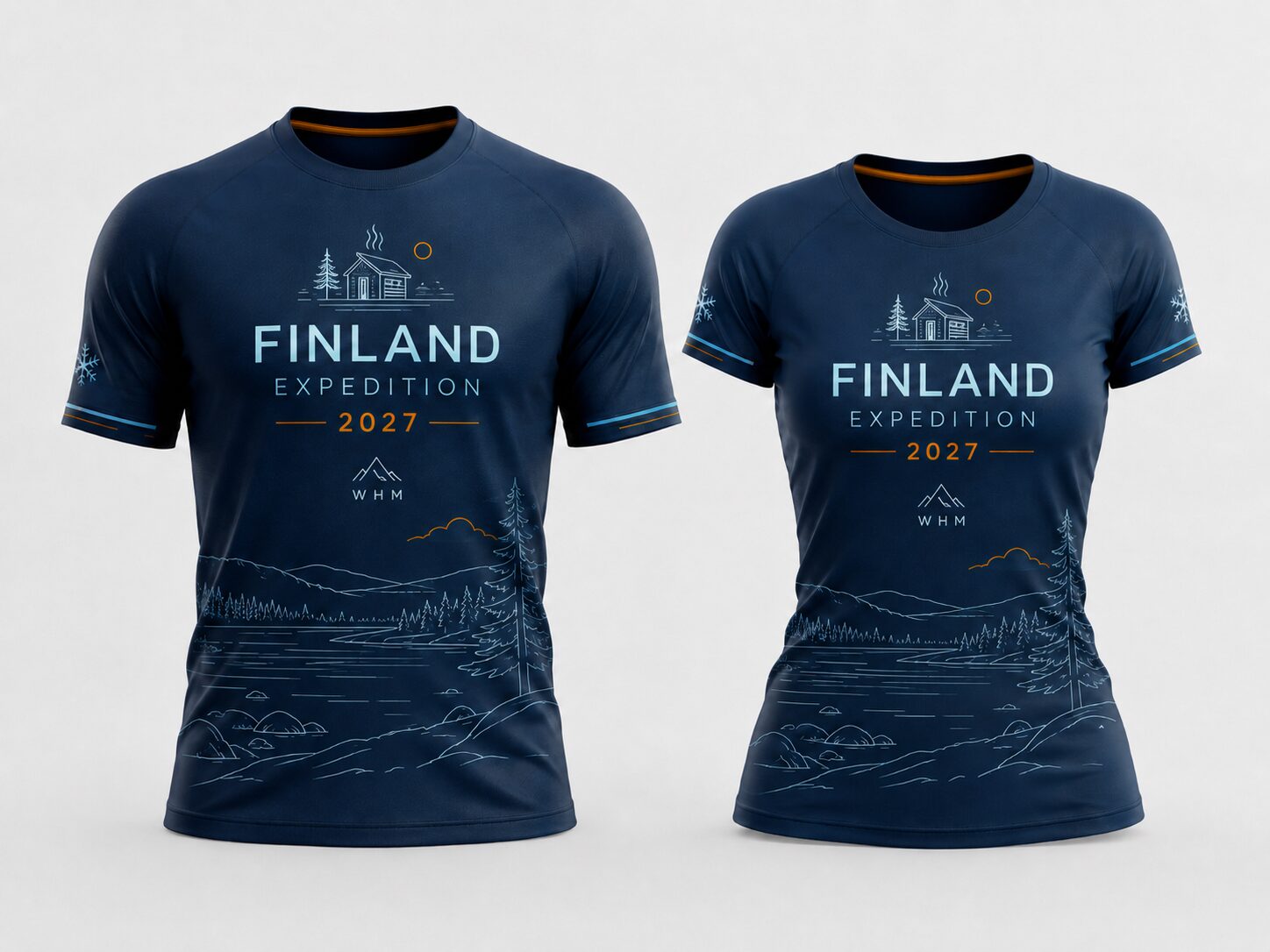 WHM Finland Expedition funkčné tričká