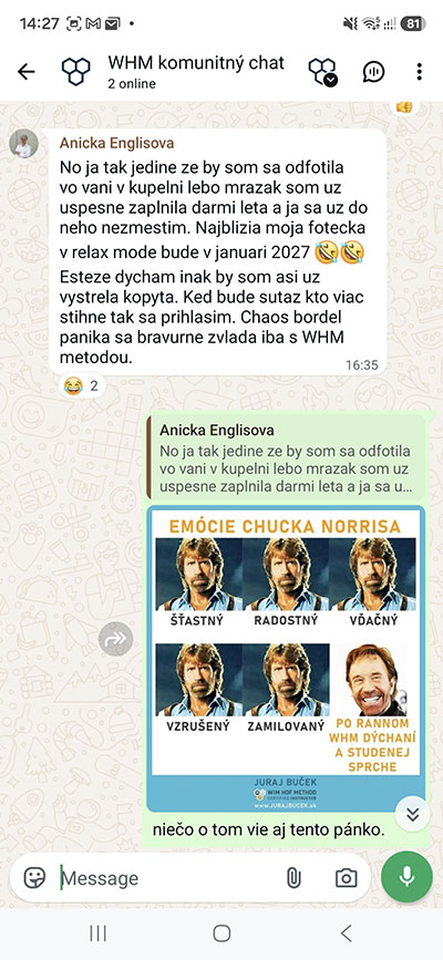 Rôzne srandičky a humor vo WHM komunite