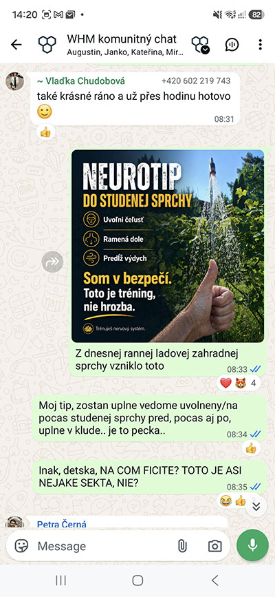Tipy, triky a neuroveda vo WHM komunite
