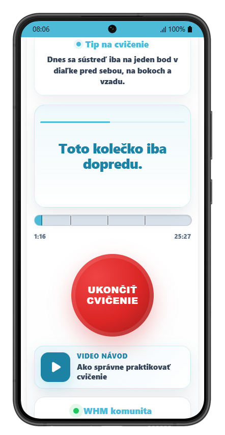Cvičenie – 1. koliečko