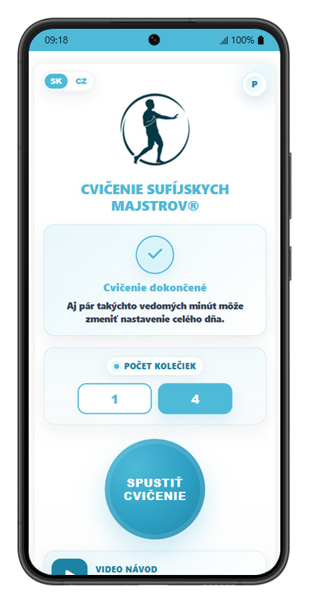 Dokončenie Cvičenia sufíjskych majstrov