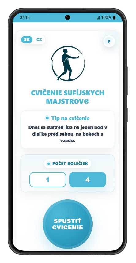Cvičenie sufíjskych majstrov – homepage