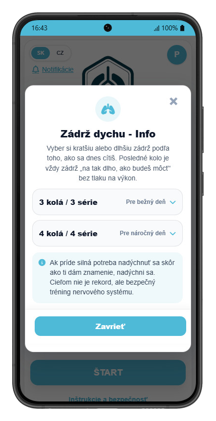 WHM Dych – informácie k retencii