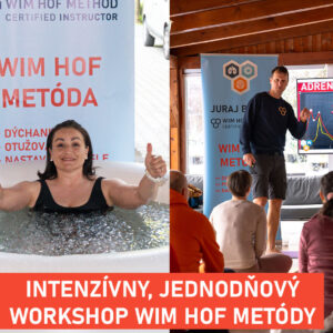 Modra – Hotel pod Lipou RESORT – Intenzívny, jednodňový workshop Wim Hof Metódy WHM kurz Juraj Buček