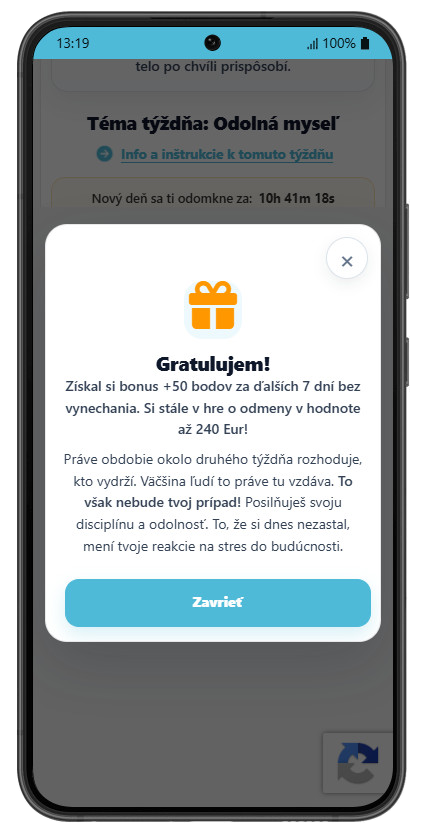 Kontinuita – gratulácia