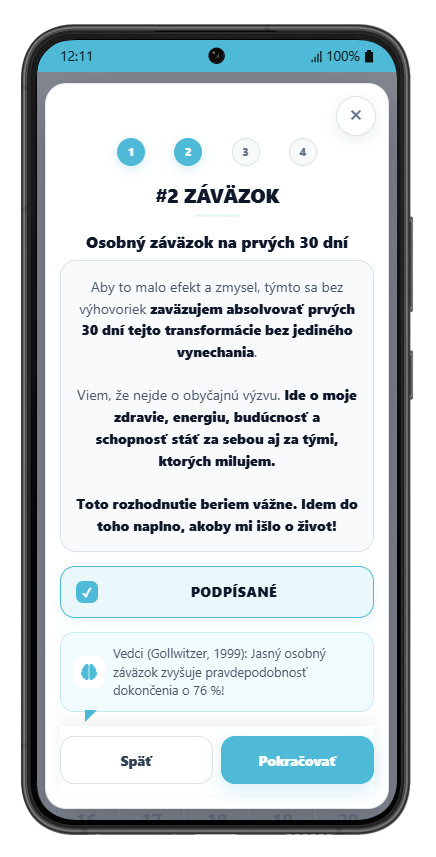 Onboarding – krok 2