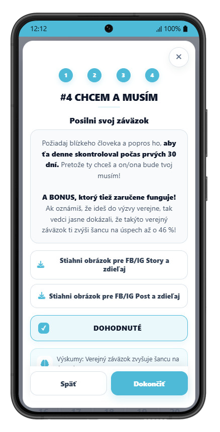 Onboarding – krok 4