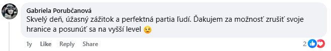 Referencia účastníka WHM víkendovky 11